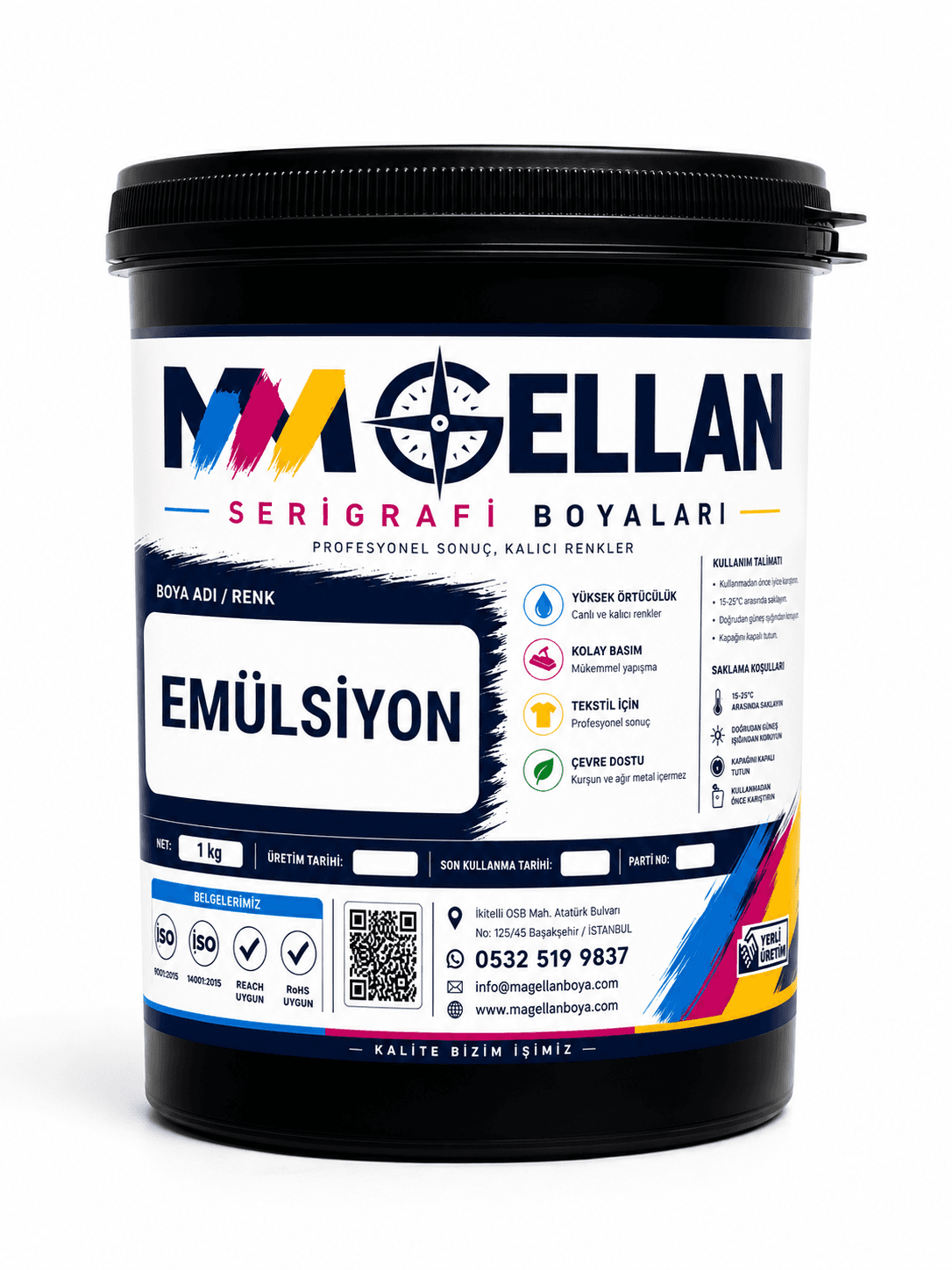 Serigrafi Emülsiyonu Kullanım Alanları ve Teknik Tedarik Bilgisi