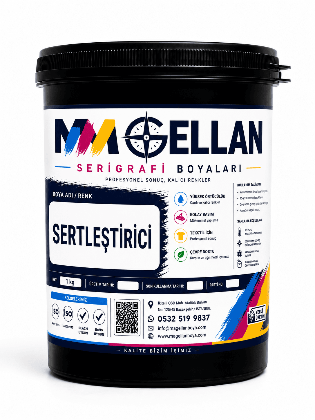 Serigrafi Sertleştirici Kullanım Alanları ve Teknik Tedarik Bilgisi